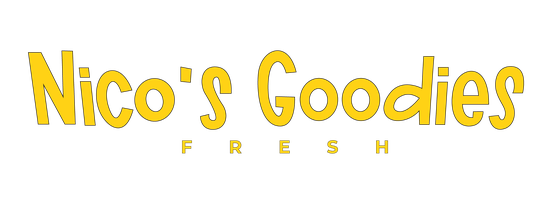 Nico's Goodies yellow logo